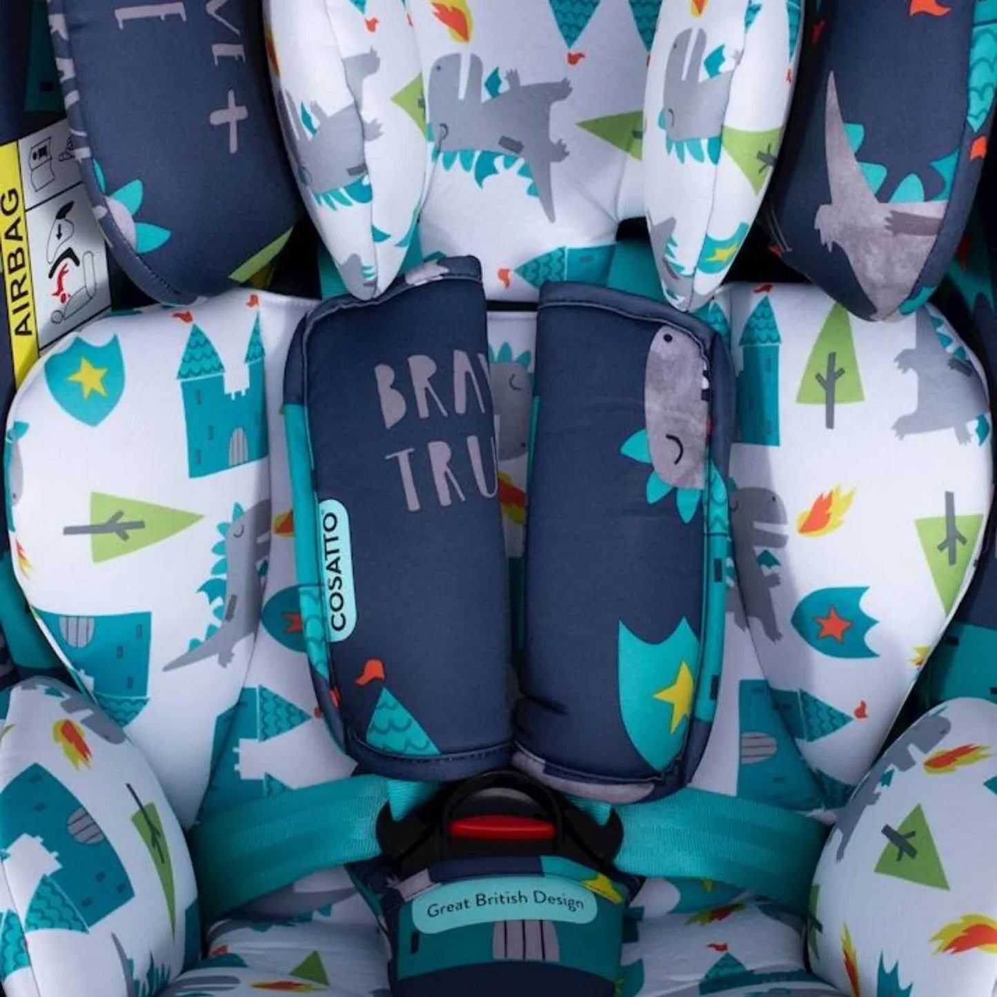 Cosatto All in All 360 Rotate i - Size Car Seat - Dragon Kingdom - mezetto ebebek ebebek