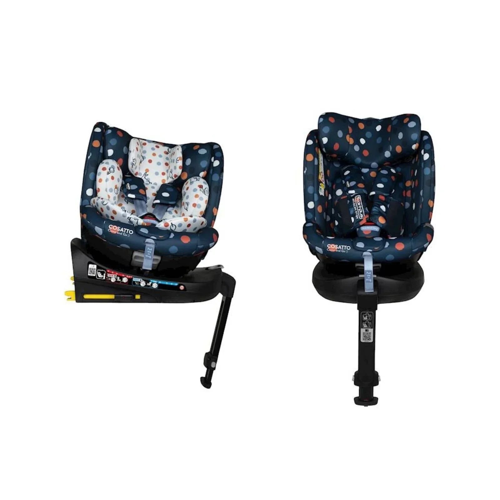 Cosatto Come and Go 2 i - Size 360 Car Seat - Spot On - mezetto ebebek ebebek