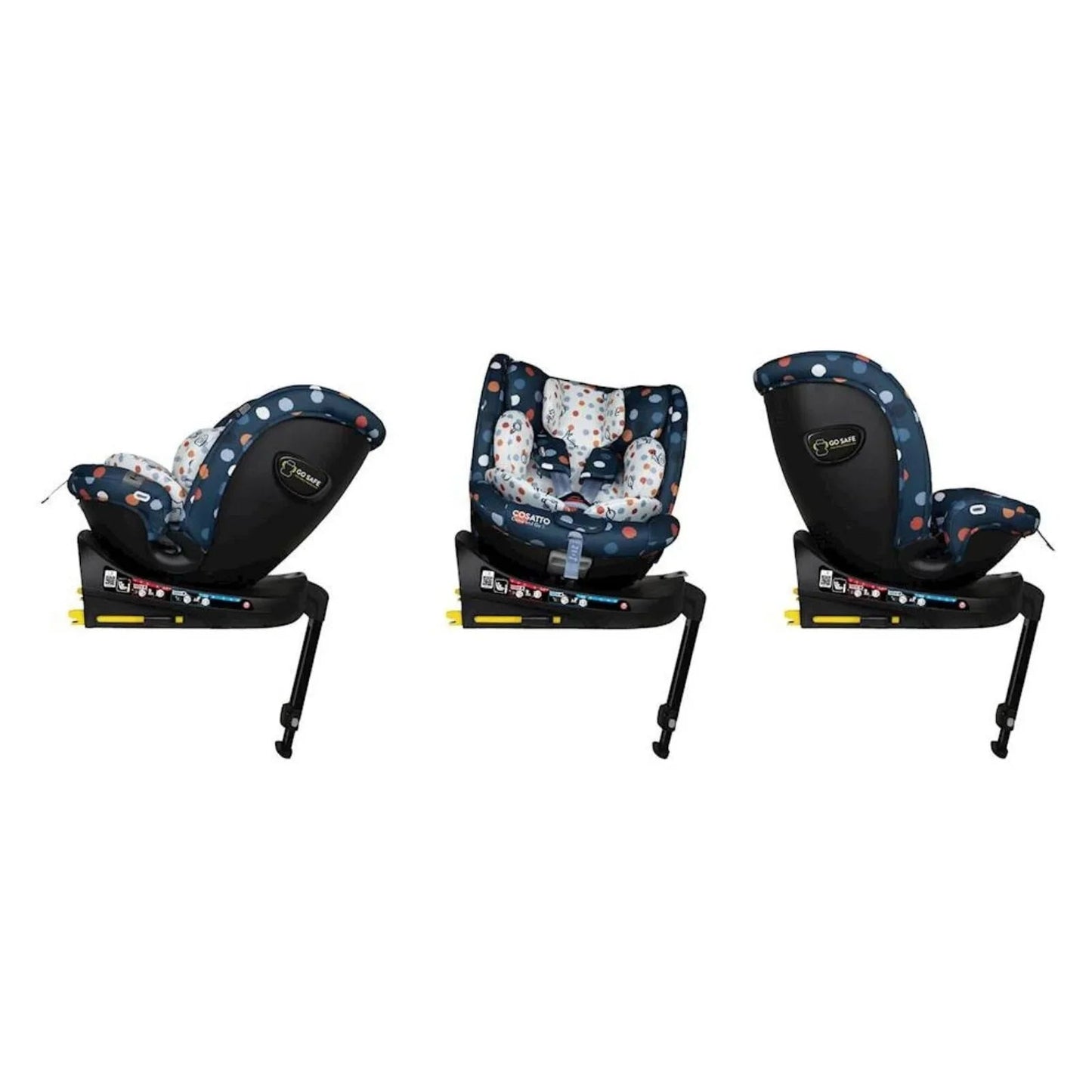 Cosatto Come and Go 2 i - Size 360 Car Seat - Spot On - mezetto ebebek ebebek