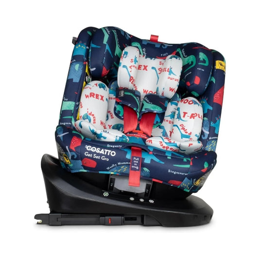 Cosatto Get Set Gro i - Size 360 Car Seat - D is for Dino - mezetto ebebek ebebek