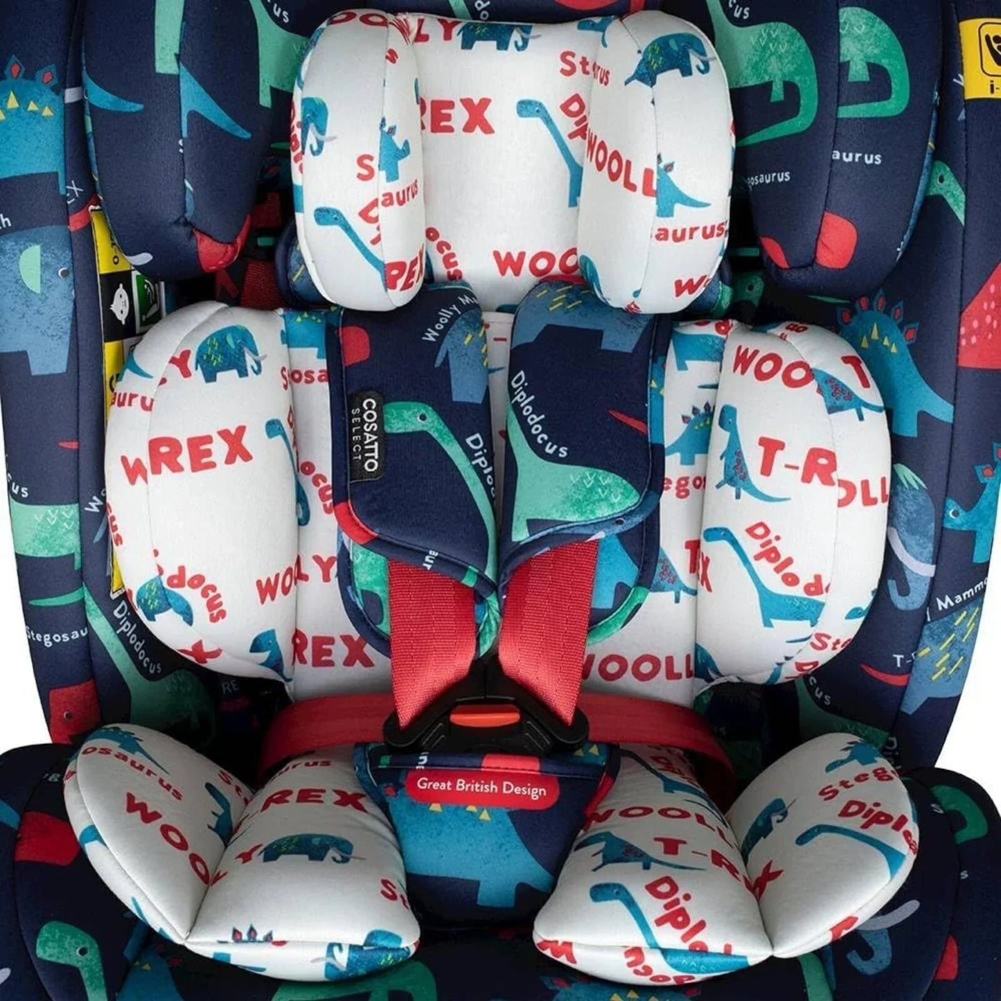 Cosatto Get Set Gro i - Size 360 Car Seat - D is for Dino - mezetto ebebek ebebek