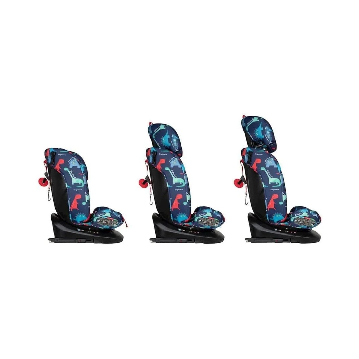 Cosatto Get Set Gro i - Size 360 Car Seat - D is for Dino - mezetto ebebek ebebek