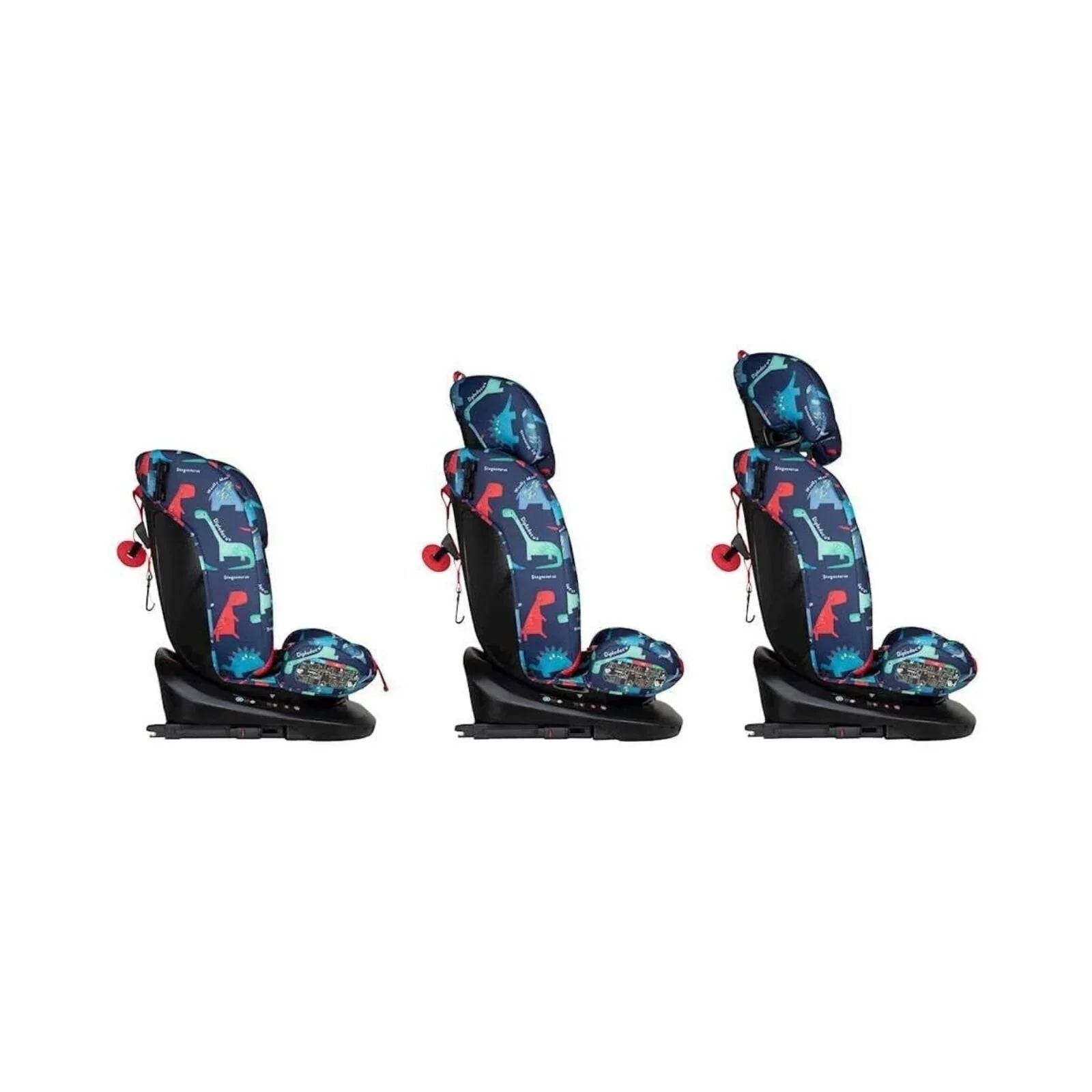 Cosatto Get Set Gro i - Size 360 Car Seat - D is for Dino - mezetto ebebek ebebek
