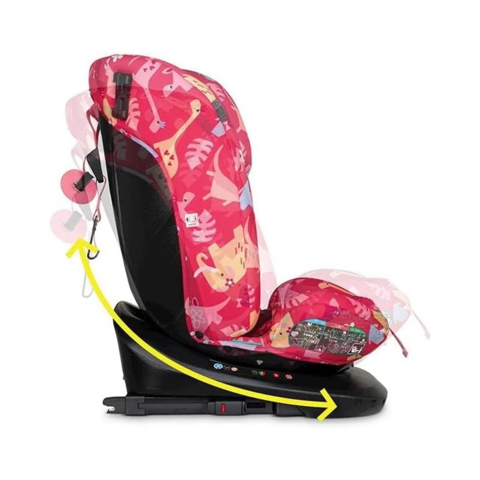 Cosatto Get Set Gro i - Size 360 Car Seat - Dino Delite - mezetto ebebek ebebek