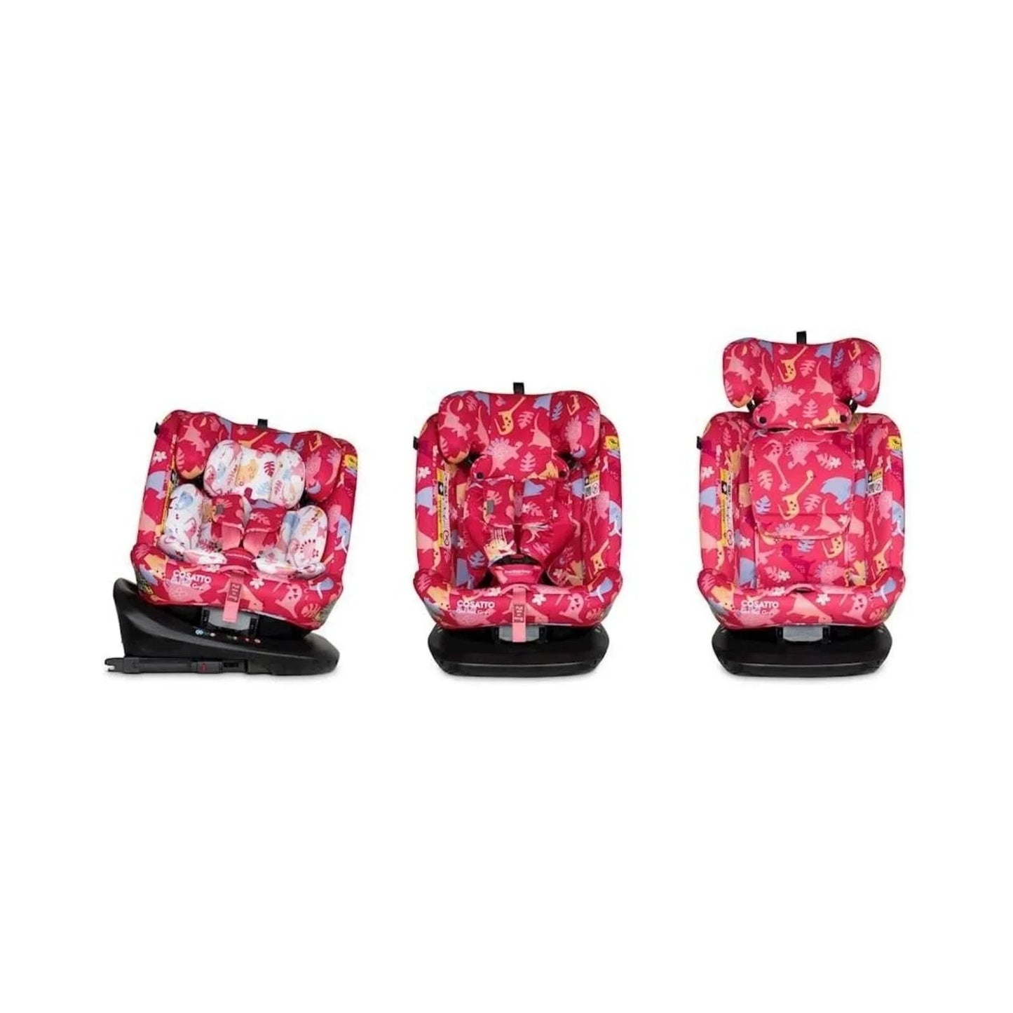 Cosatto Get Set Gro i - Size 360 Car Seat - Dino Delite - mezetto ebebek ebebek