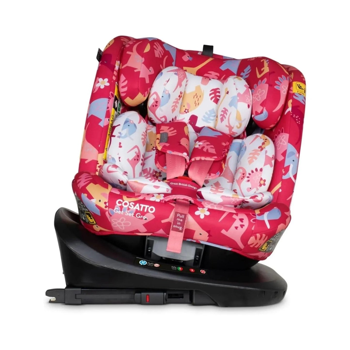 Cosatto Get Set Gro i - Size 360 Car Seat - Dino Delite - mezetto ebebek ebebek