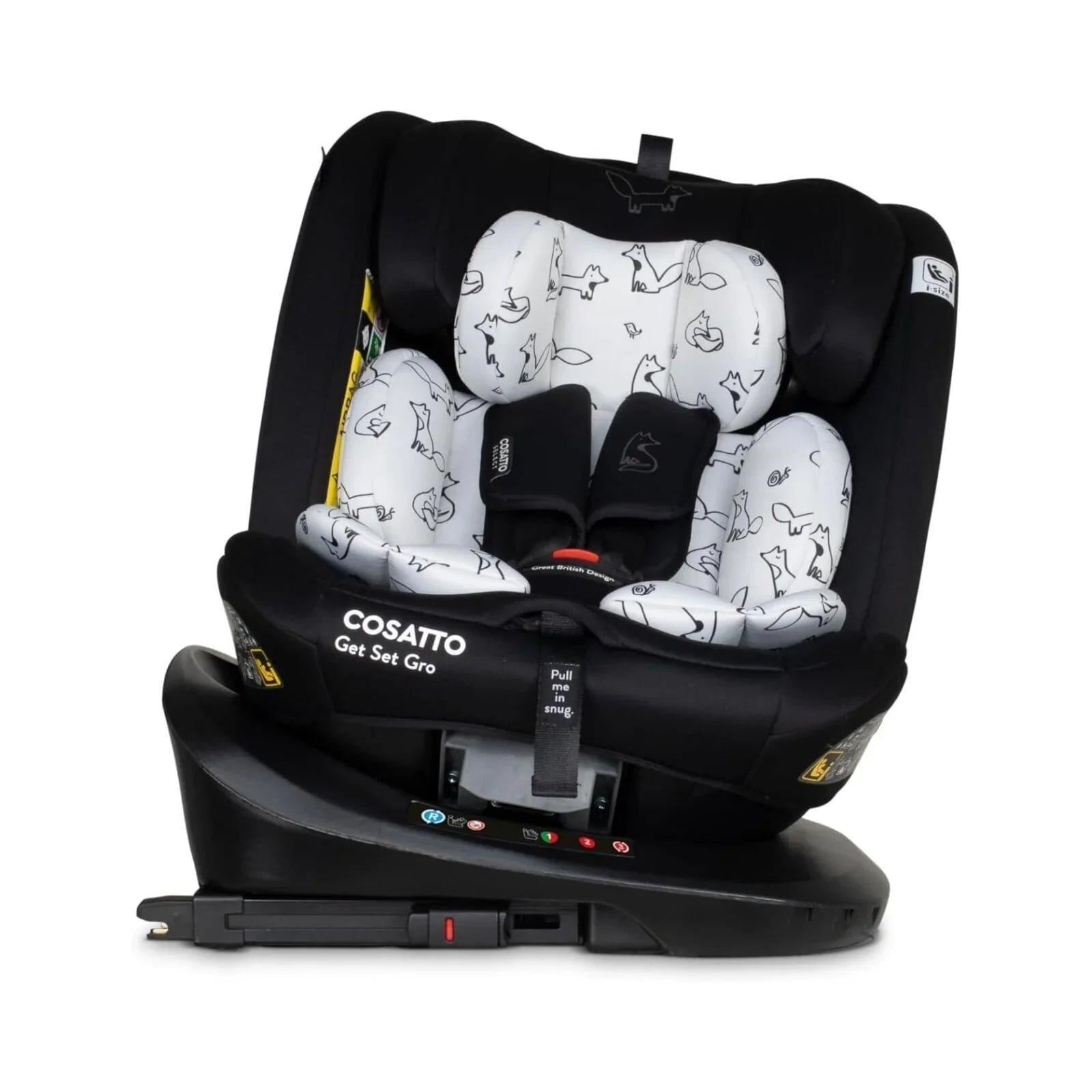 Cosatto Get Set Gro i - Size 360 Car Seat - Foxed - mezetto ebebek ebebek