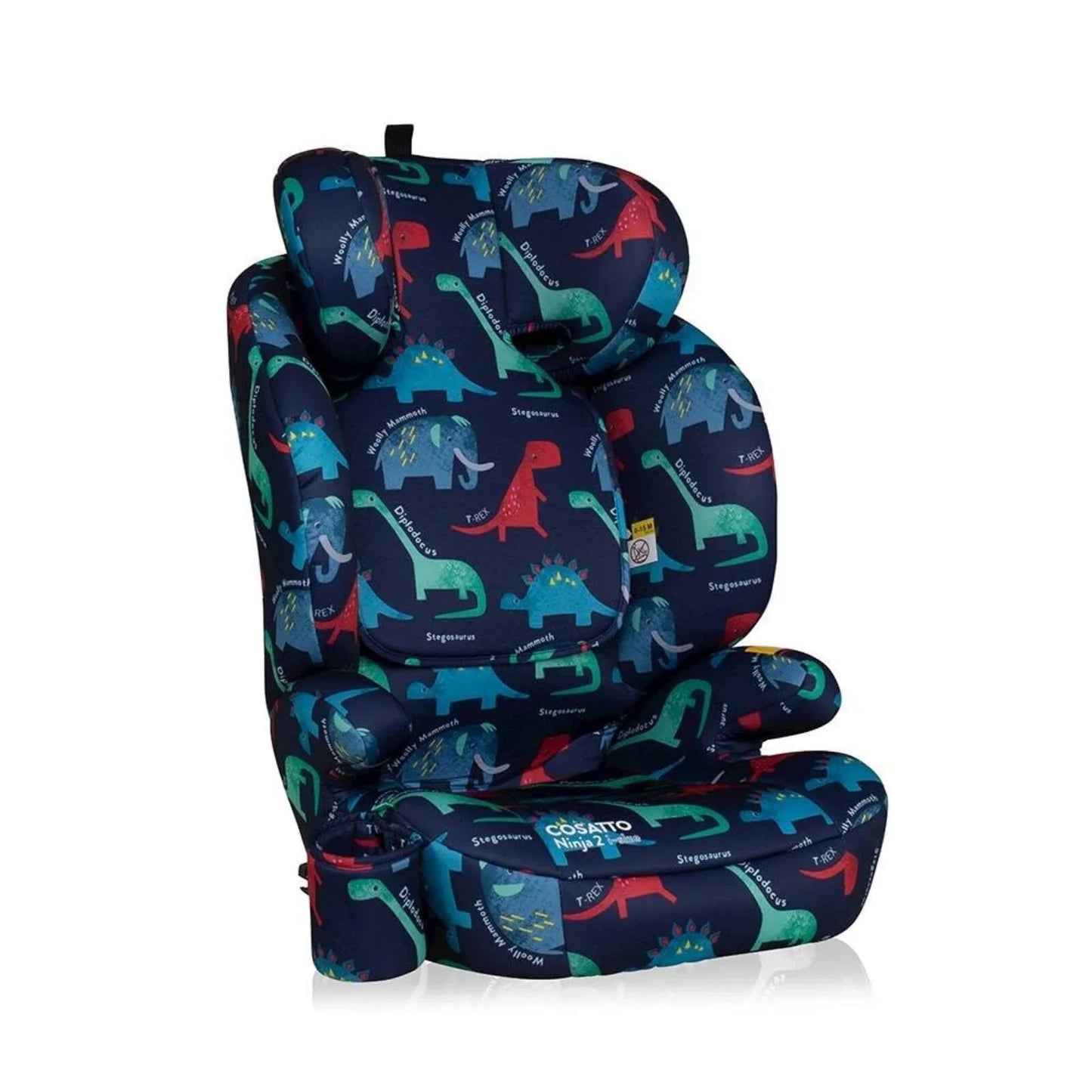 Cosatto Ninja 2 i - Size Group 2/3 Car Seat - D is For Dino - mezetto ebebek ebebek