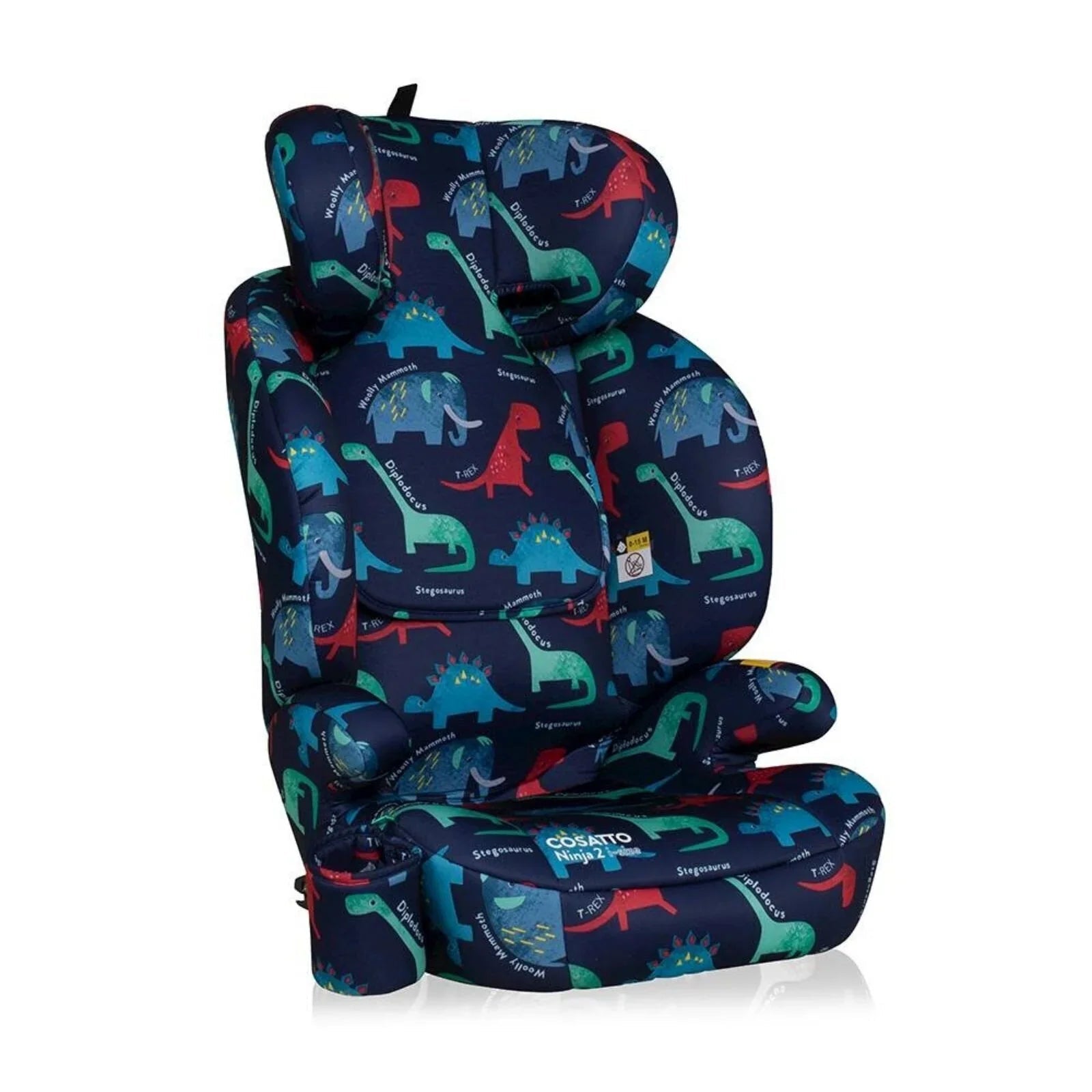 Cosatto Ninja 2 i - Size Group 2/3 Car Seat - D is For Dino - mezetto ebebek ebebek