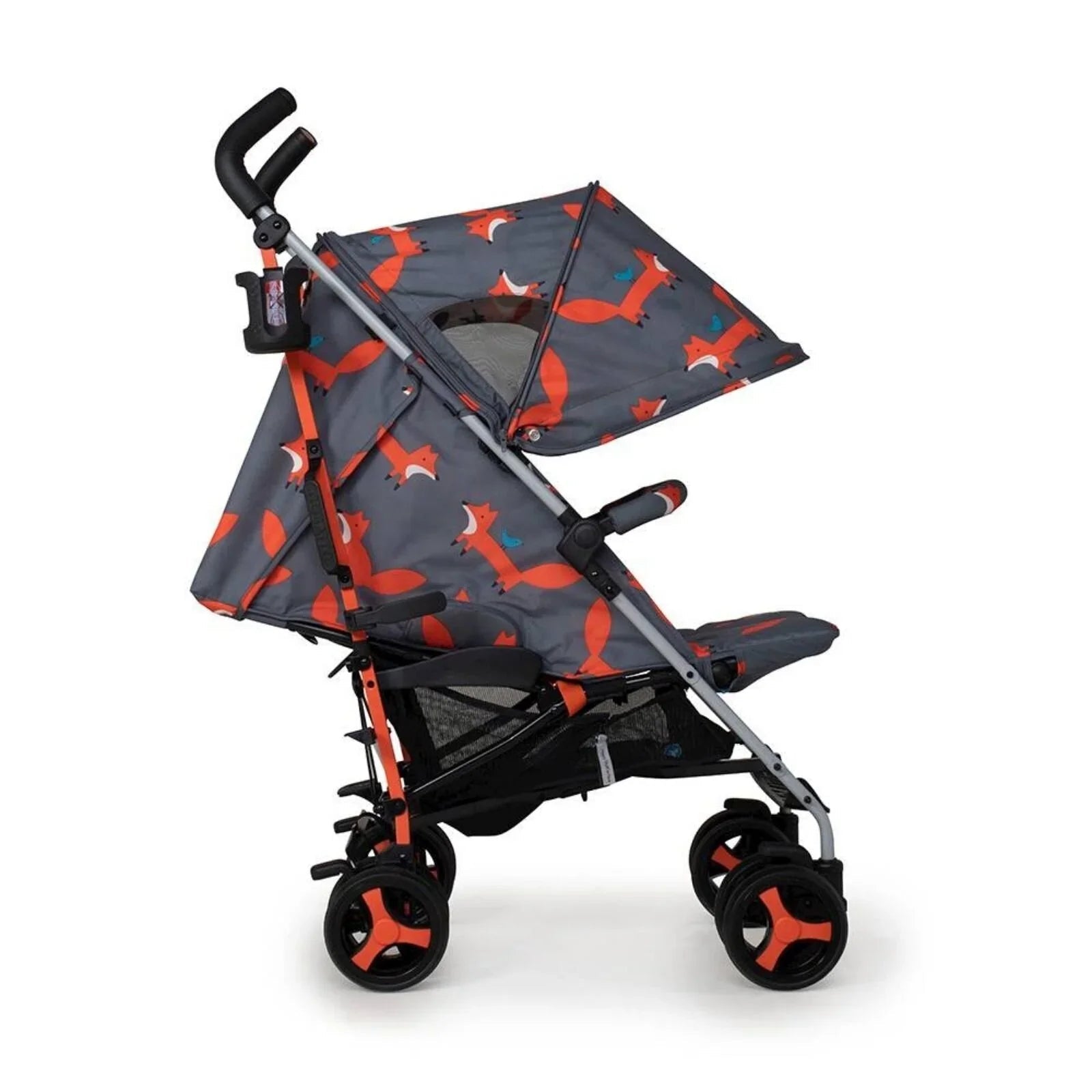 Cosatto Supa 3 Stroller - Charcoal Mister Fox - mezetto ebebek ebebek