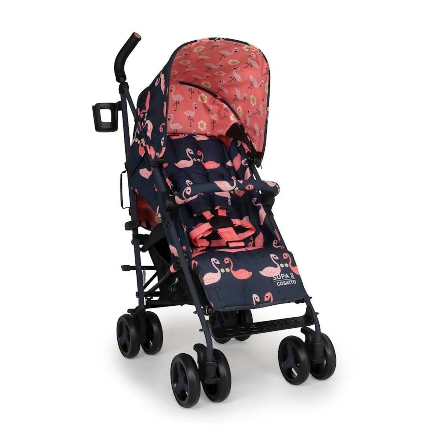 Cosatto Supa 3 Stroller - Pretty Flamingo - mezetto ebebek ebebek