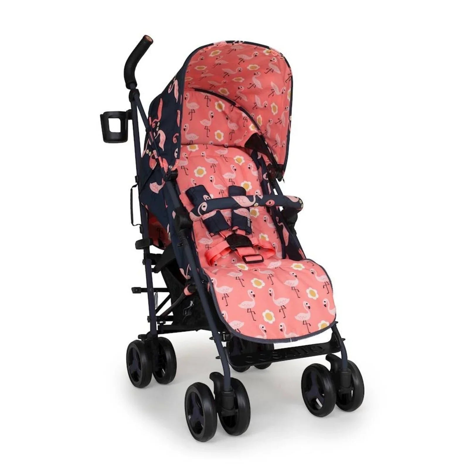 Cosatto Supa 3 Stroller - Pretty Flamingo - mezetto ebebek ebebek