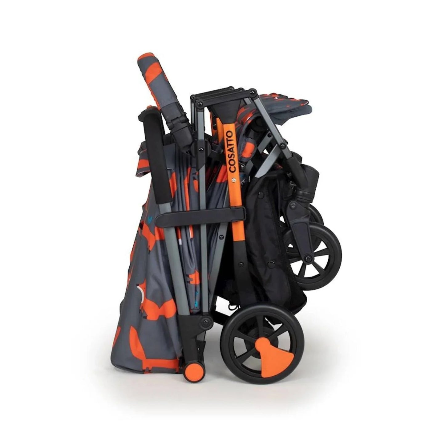 Cosatto Woosh Double Stroller - Charcoal Mister Fox - mezetto ebebek ebebek
