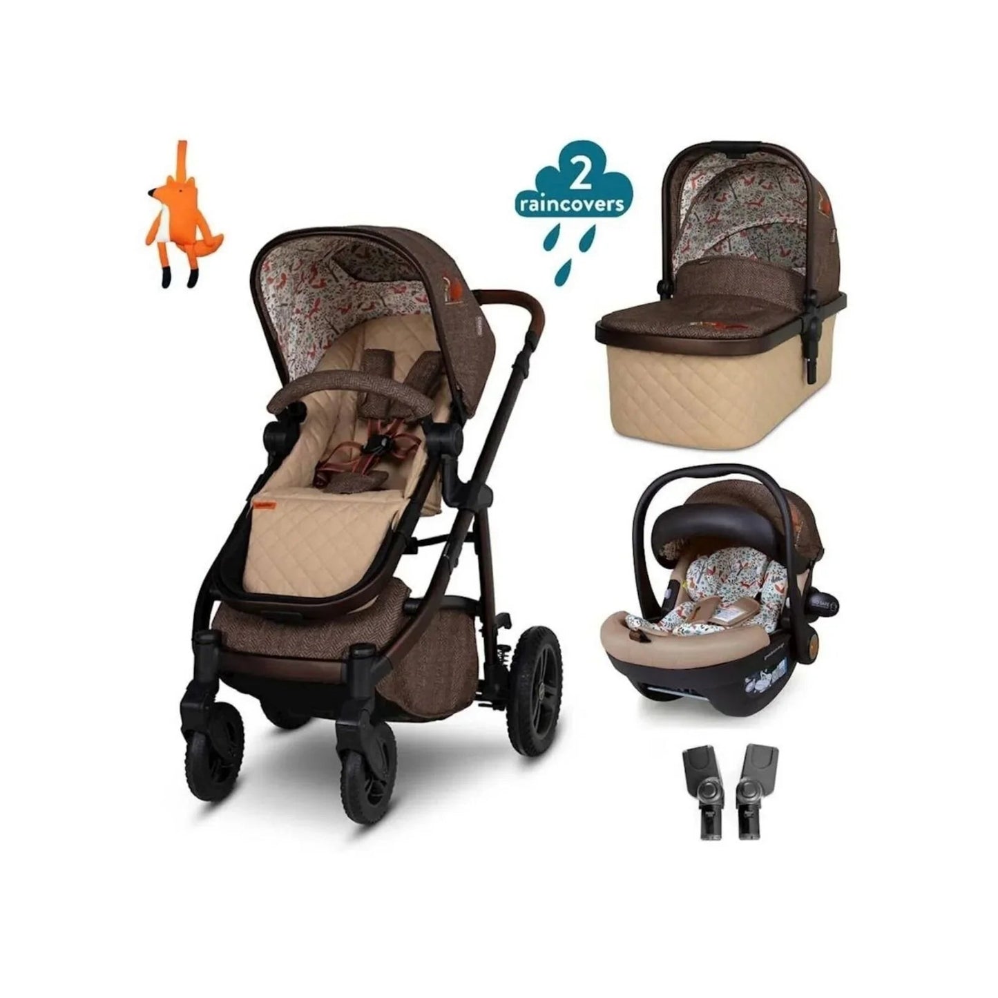 Cosatto Wow 3 Car Seat Bundle - Foxford Hall - mezetto ebebek ebebek