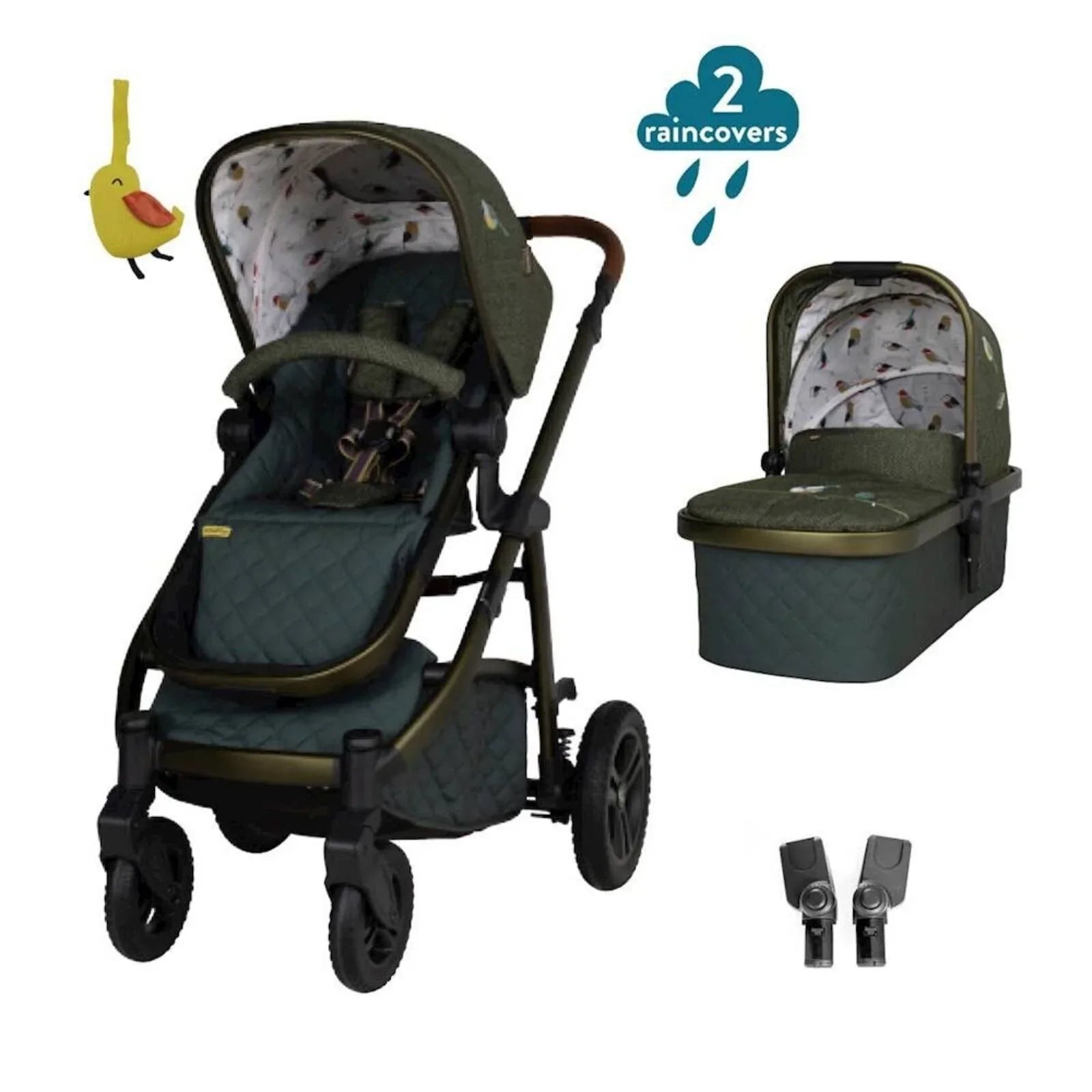 Cosatto Wow 3 Pram & Pushchair - Bureau - mezetto ebebek ebebek