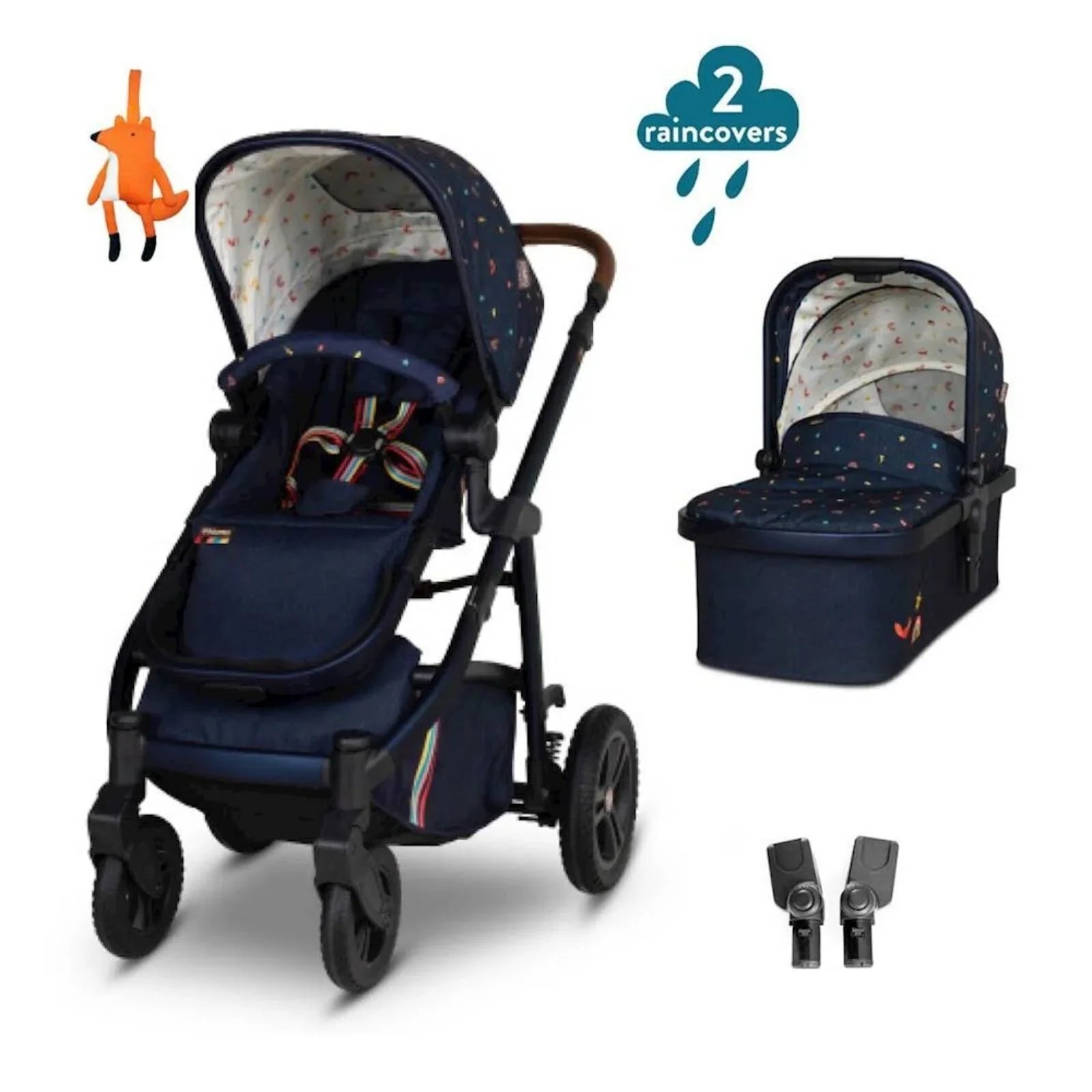Cosatto Wow 3 Pram & Pushchair - Doodle Days - mezetto ebebek ebebek