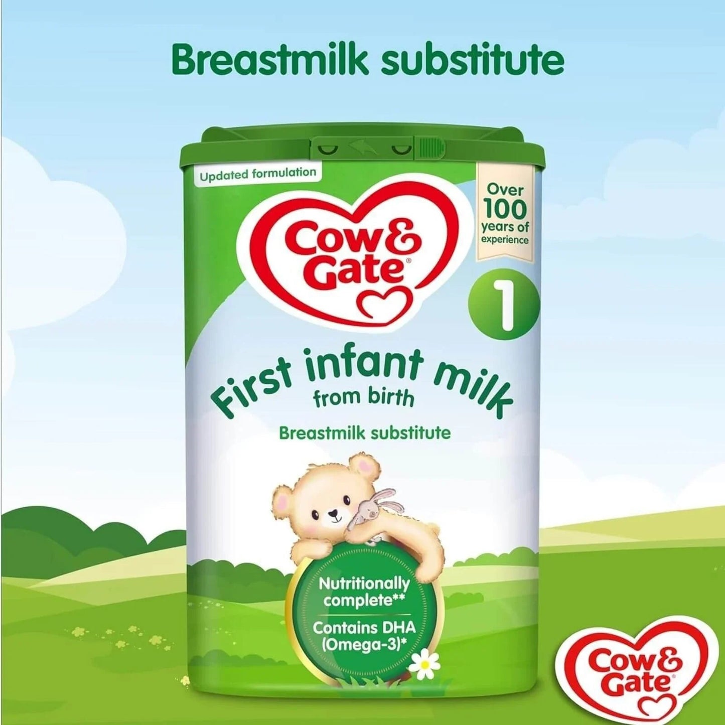 Cow and Gate 1 First Infant Milk Formula 0 - 6 months 800g - mezetto ebebek ebebek