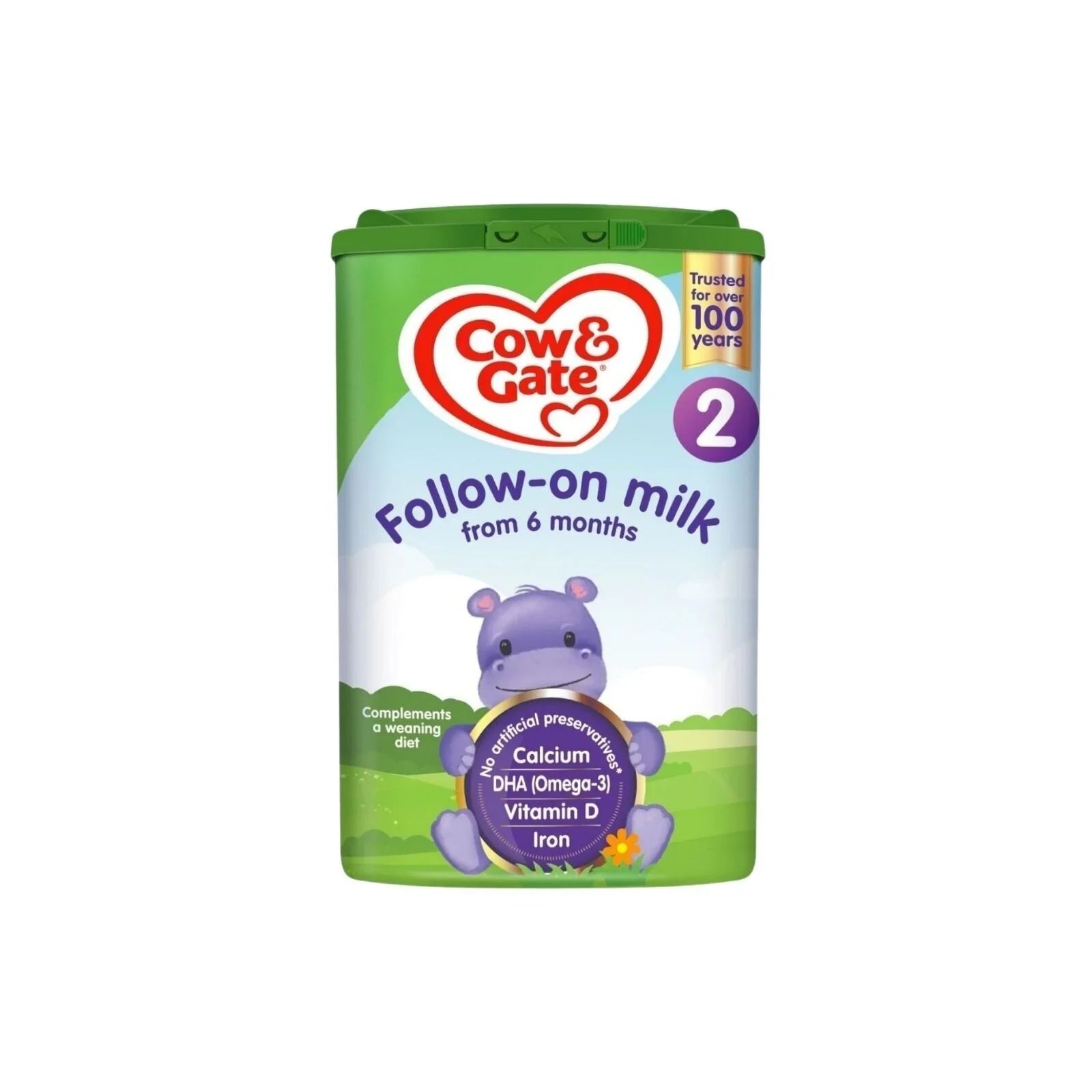 Cow and Gate 2 Follow On Milk Formula 6 - 12 months 800g - mezetto ebebek ebebek