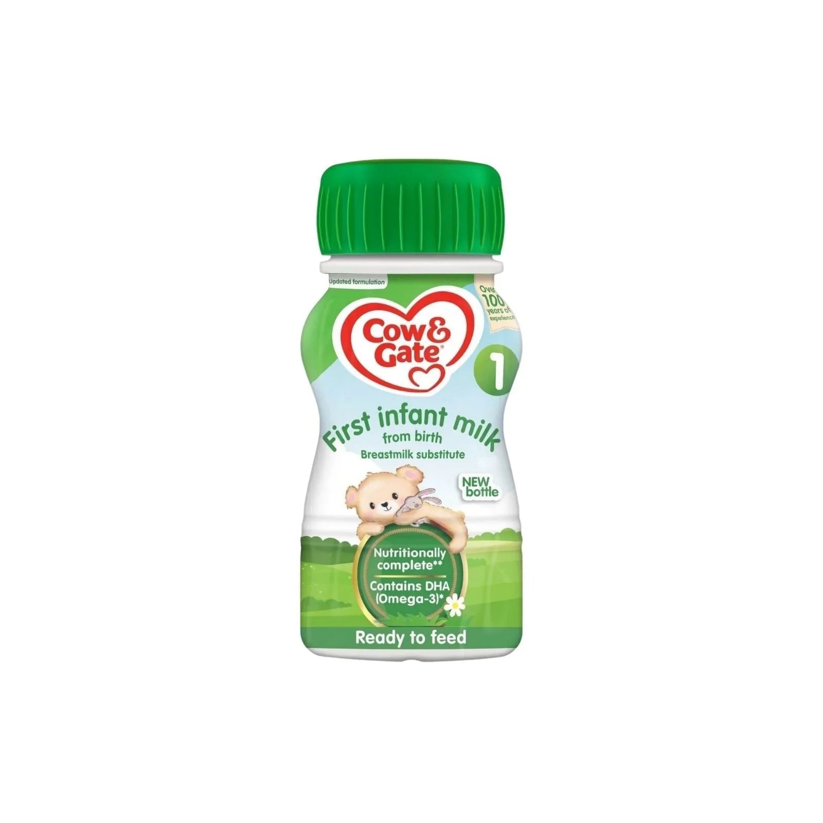 Cow & Gate 1 First Infant Ready to Feed Liquid Milk from Birth 200ml - mezetto ebebek ebebek