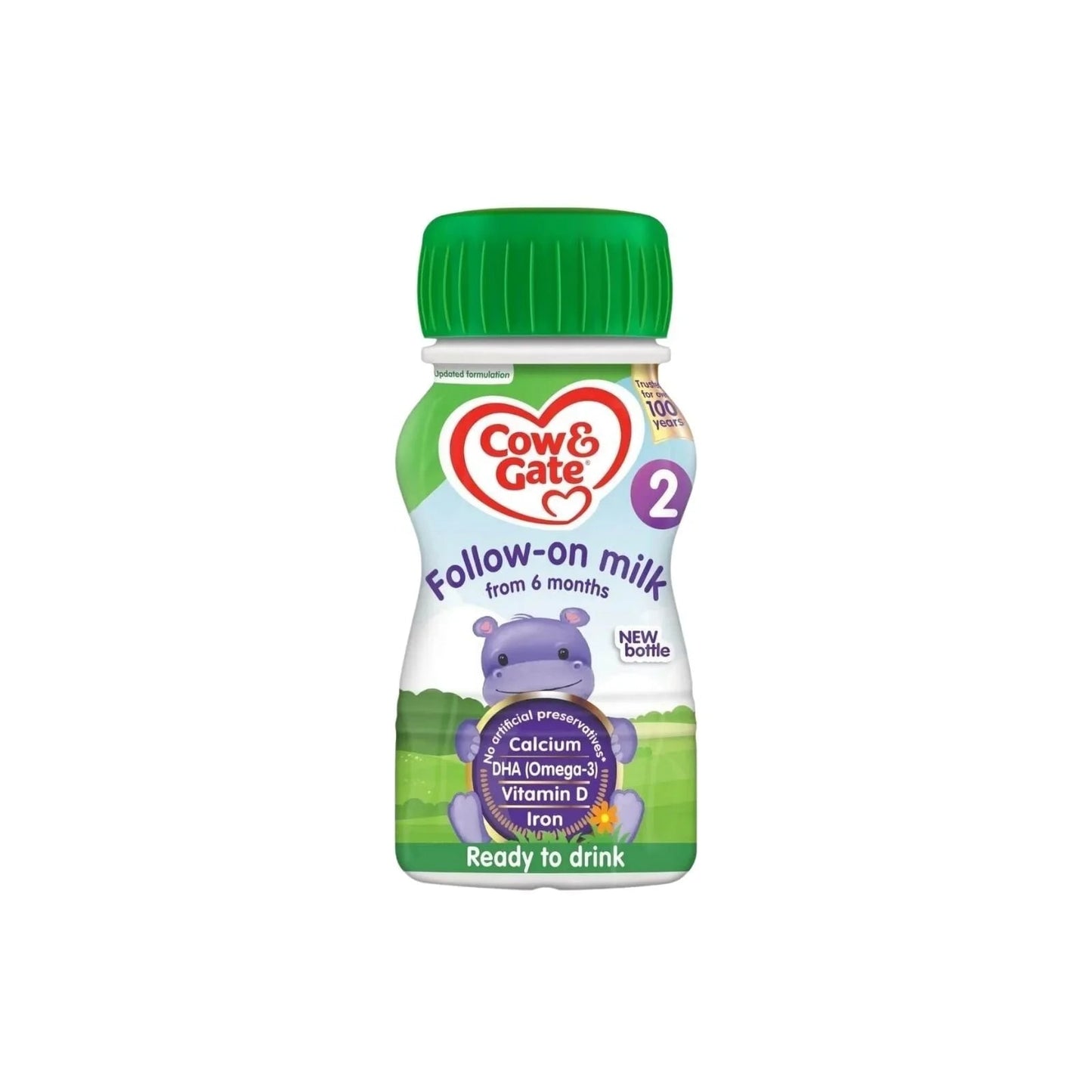 Cow & Gate 2 Follow On Ready to Drink Liquid Milk 6+ months 200ml - mezetto ebebek ebebek