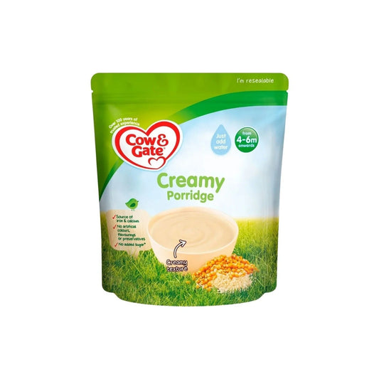 Cow & Gate Stage 1 Creamy Porridge 4 - 6 months 125g - mezetto ebebek ebebek