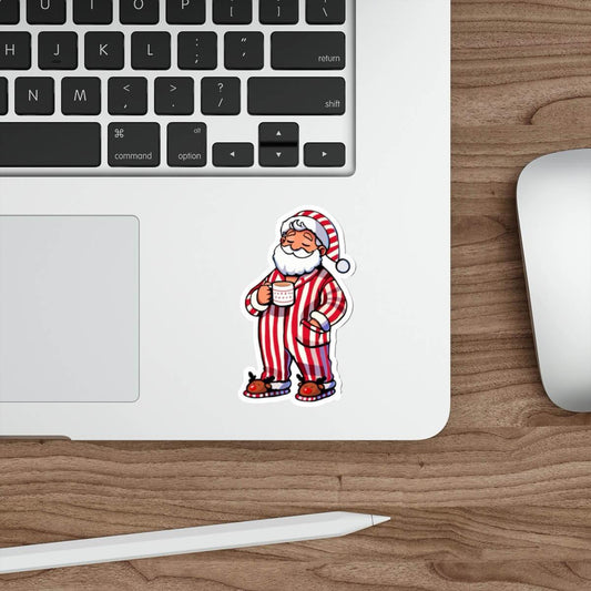 Cozy Santa Sticker – Waterproof Christmas Vinyl - mezetto KEOLIX KEOLIX