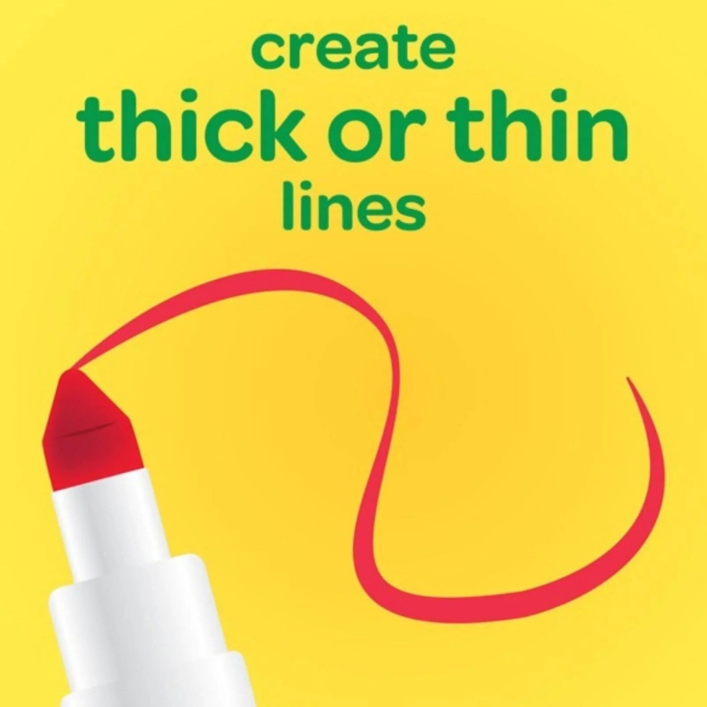 Crayola 12 Bright Supertips - mezetto ebebek ebebek
