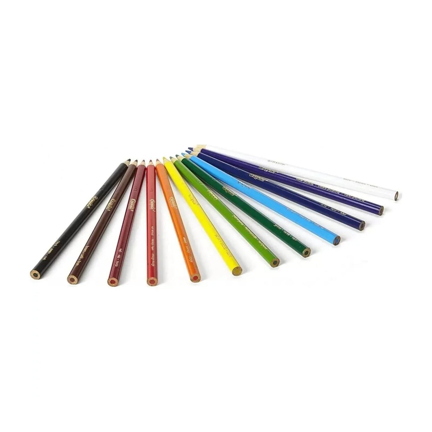 Crayola 12 Eco Coloured Pencils - mezetto ebebek ebebek