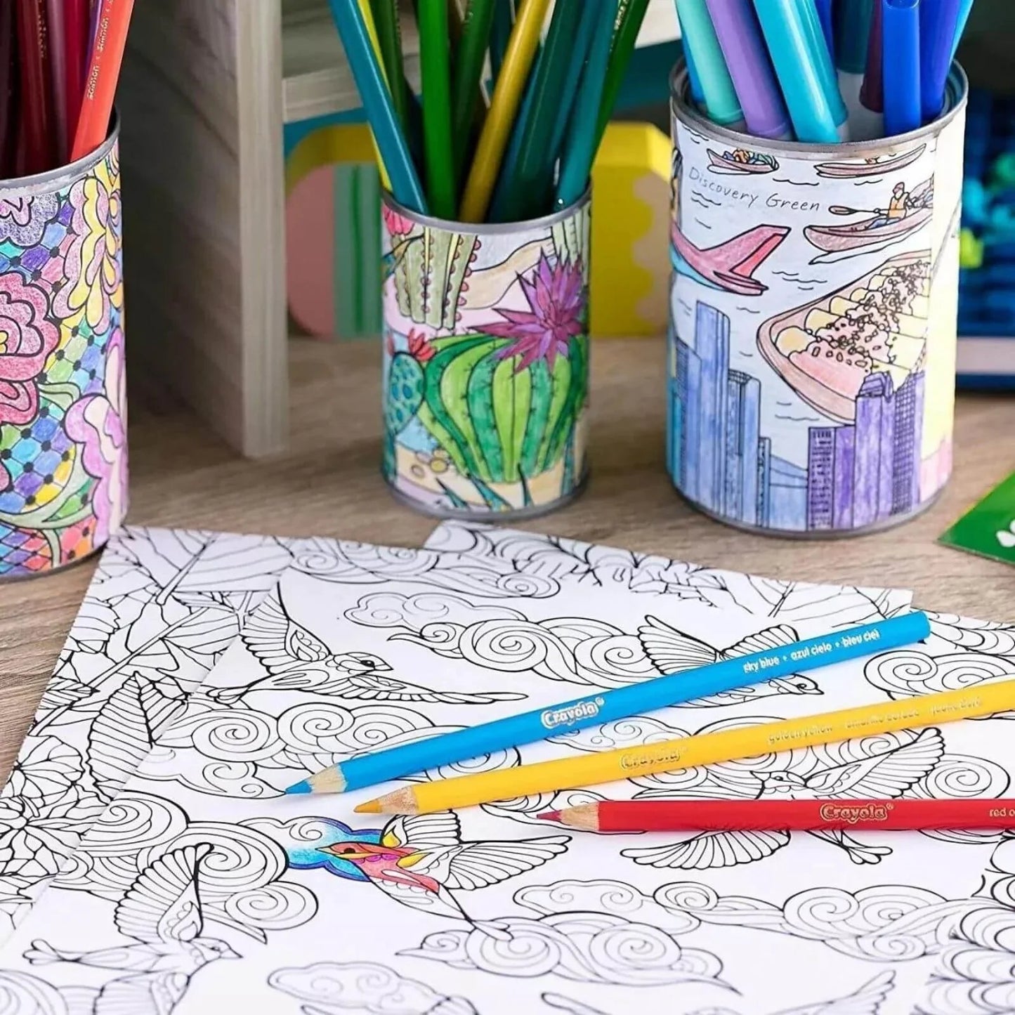 Crayola 12 Eco Coloured Pencils - mezetto ebebek ebebek
