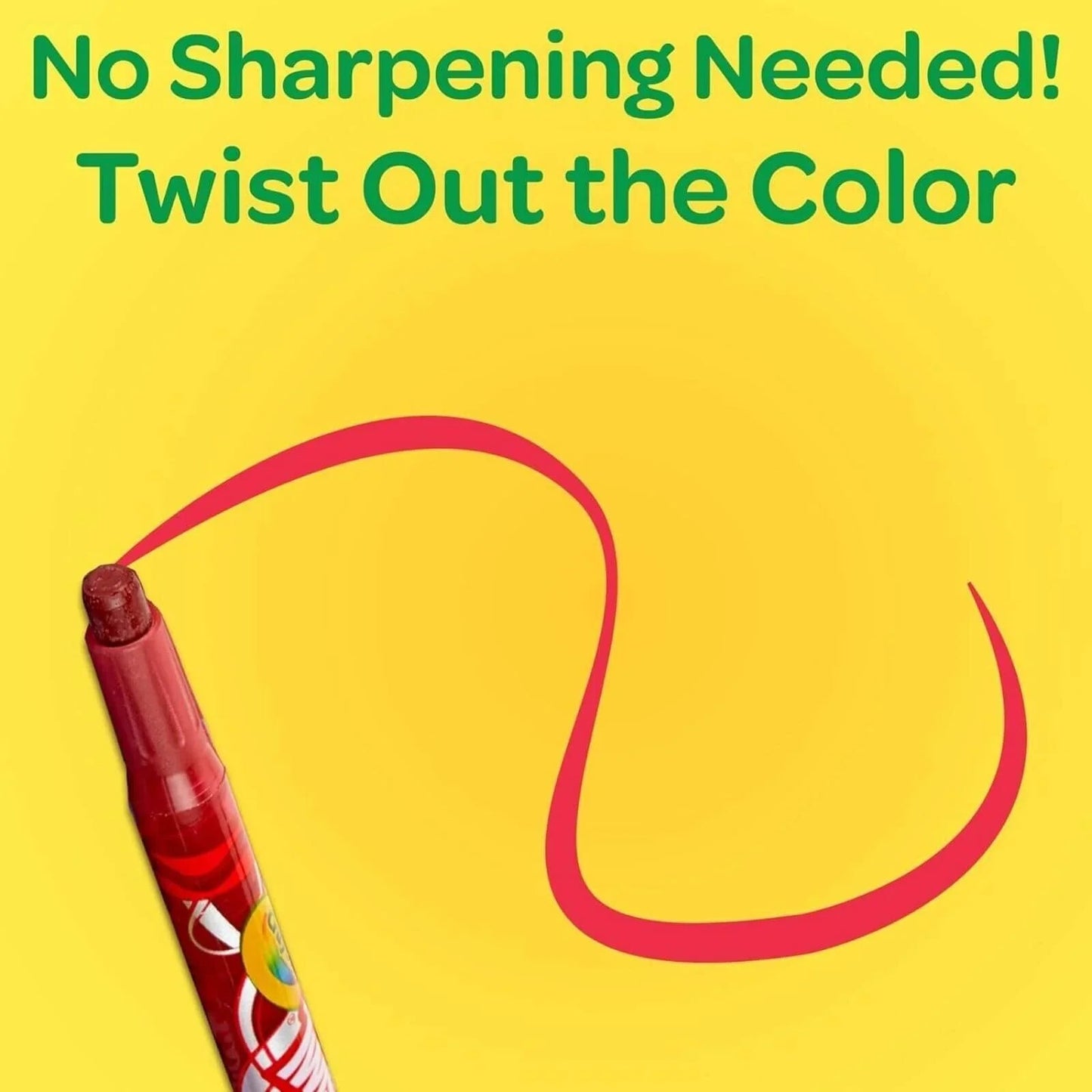 Crayola 12 Twistable Crayons - mezetto ebebek ebebek