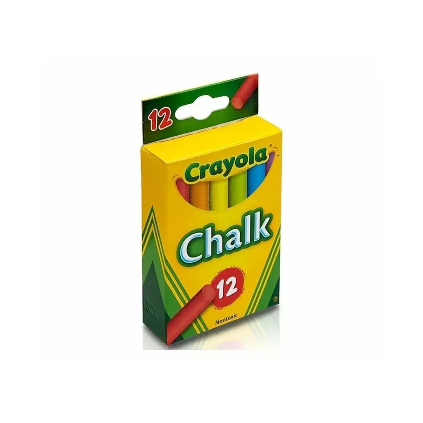 Crayola Coloured Chalk 12 pcs - mezetto ebebek ebebek