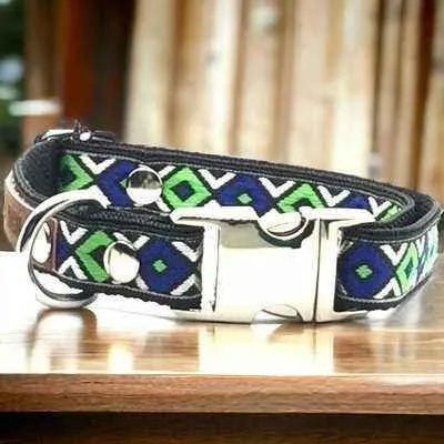 Customised Cotton Collar: Personalised Pawfect Style - mezetto