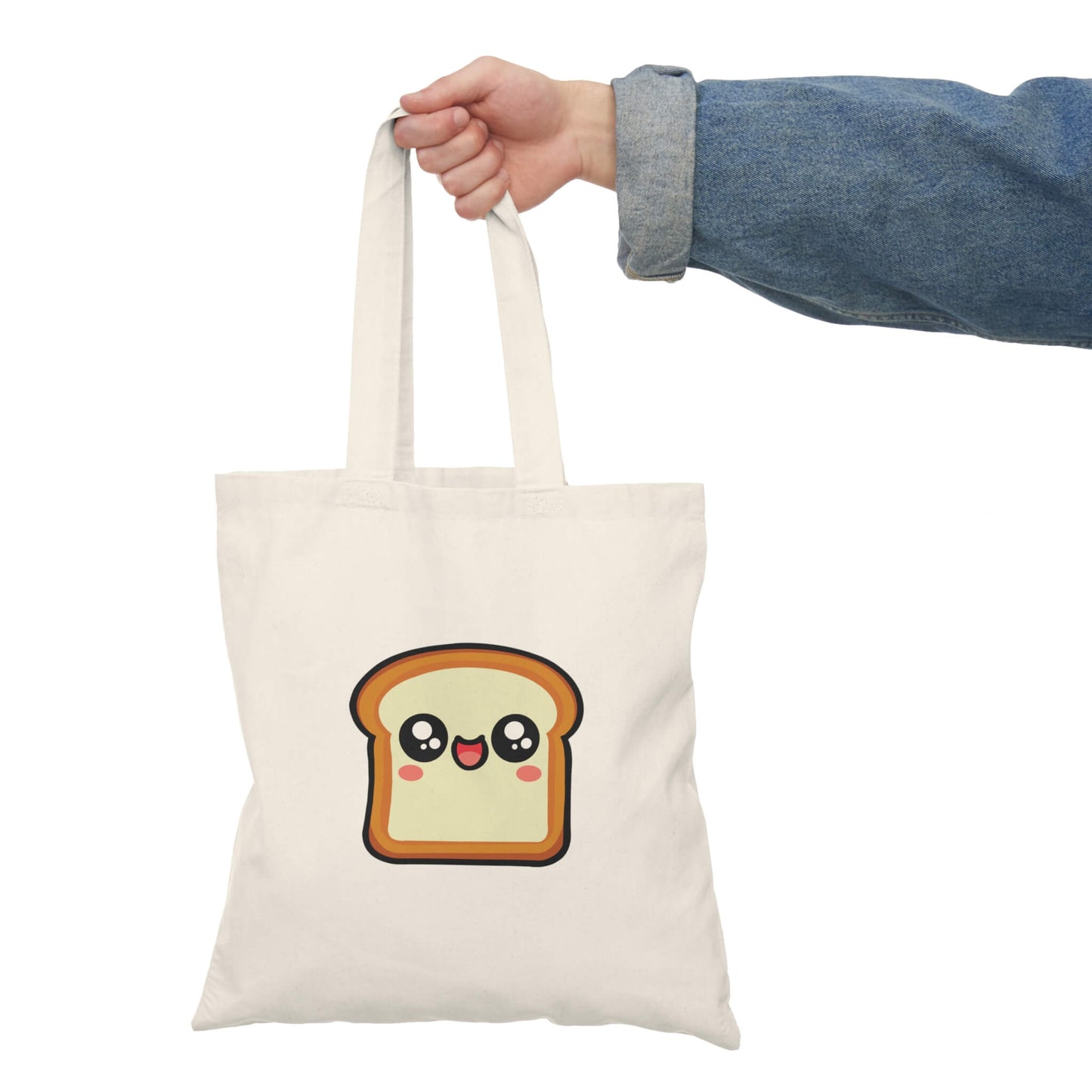 Cute Bread Tote – Eco - Friendly Recycled Cotton - mezetto KEOLIX KEOLIX