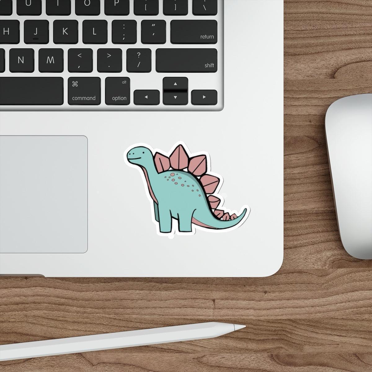 Cute Dinosaur Vinyl Sticker – Waterproof & Handmade Decal - mezetto KEOLIX KEOLIX