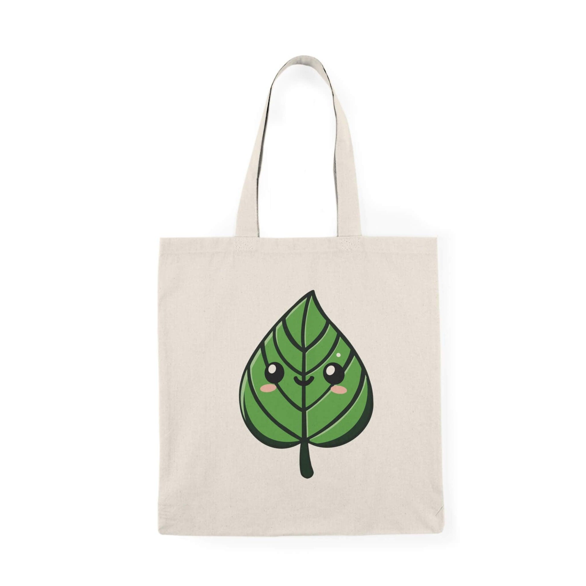 Cute Kawaii Leaf Tote – Eco - Friendly & Reusable - mezetto KEOLIX KEOLIX