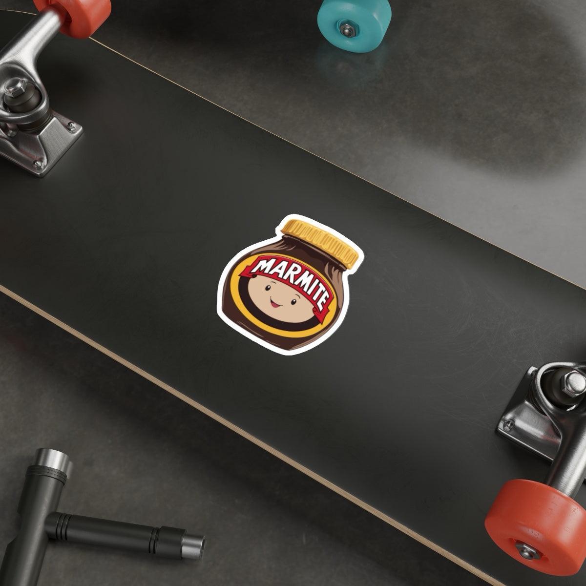 Cute Marmite Sticker | Funny British Food Pun Vinyl Decal - mezetto KEOLIX KEOLIX