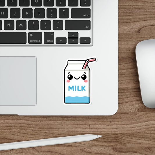 Cute Milk Carton Sticker – Whimsical Waterproof Decal - mezetto KEOLIX KEOLIX
