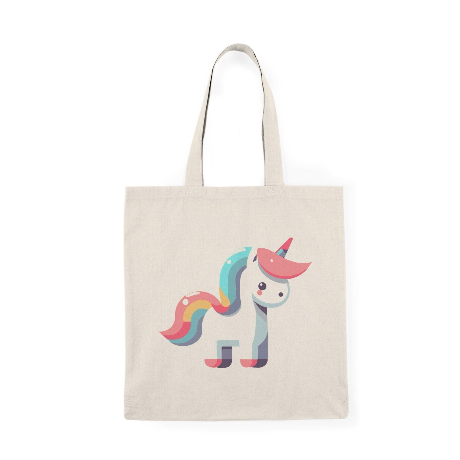 Cute Minimalist Unicorn Tote Bag | Recycled Cotton - mezetto KEOLIX KEOLIX