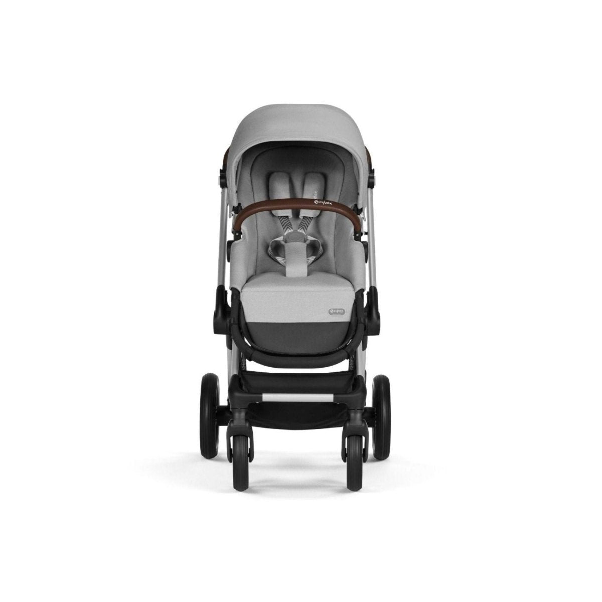 Cybex Eos Lux Silver 2 - in - 1 Pushchair - Lava Grey - mezetto ebebek ebebek