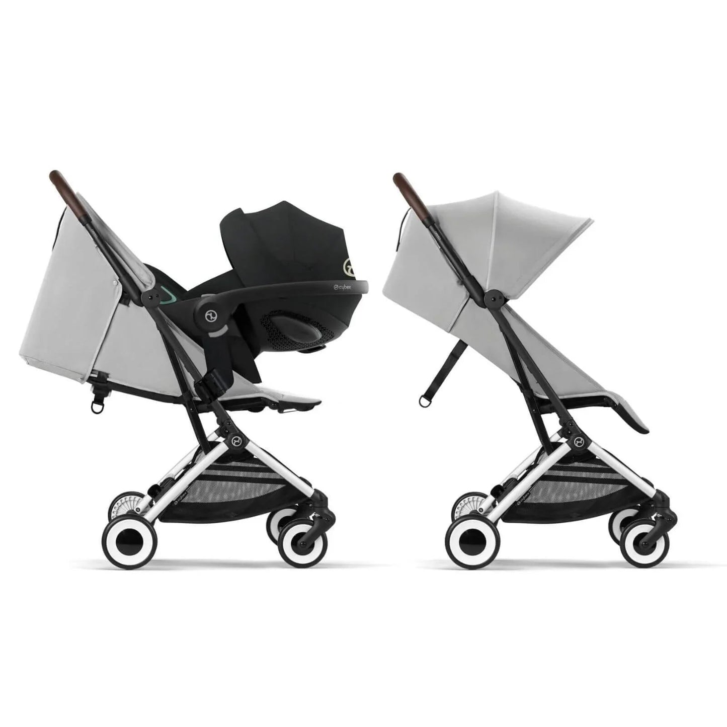 Cybex Orfeo Compact Travel Pushchair - Fog Grey - mezetto ebebek ebebek
