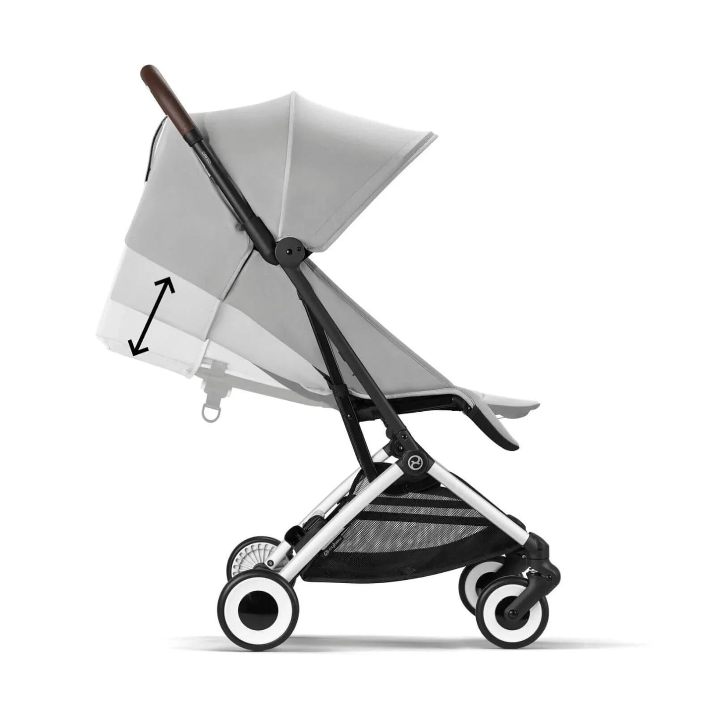 Cybex Orfeo Compact Travel Pushchair - Fog Grey - mezetto ebebek ebebek