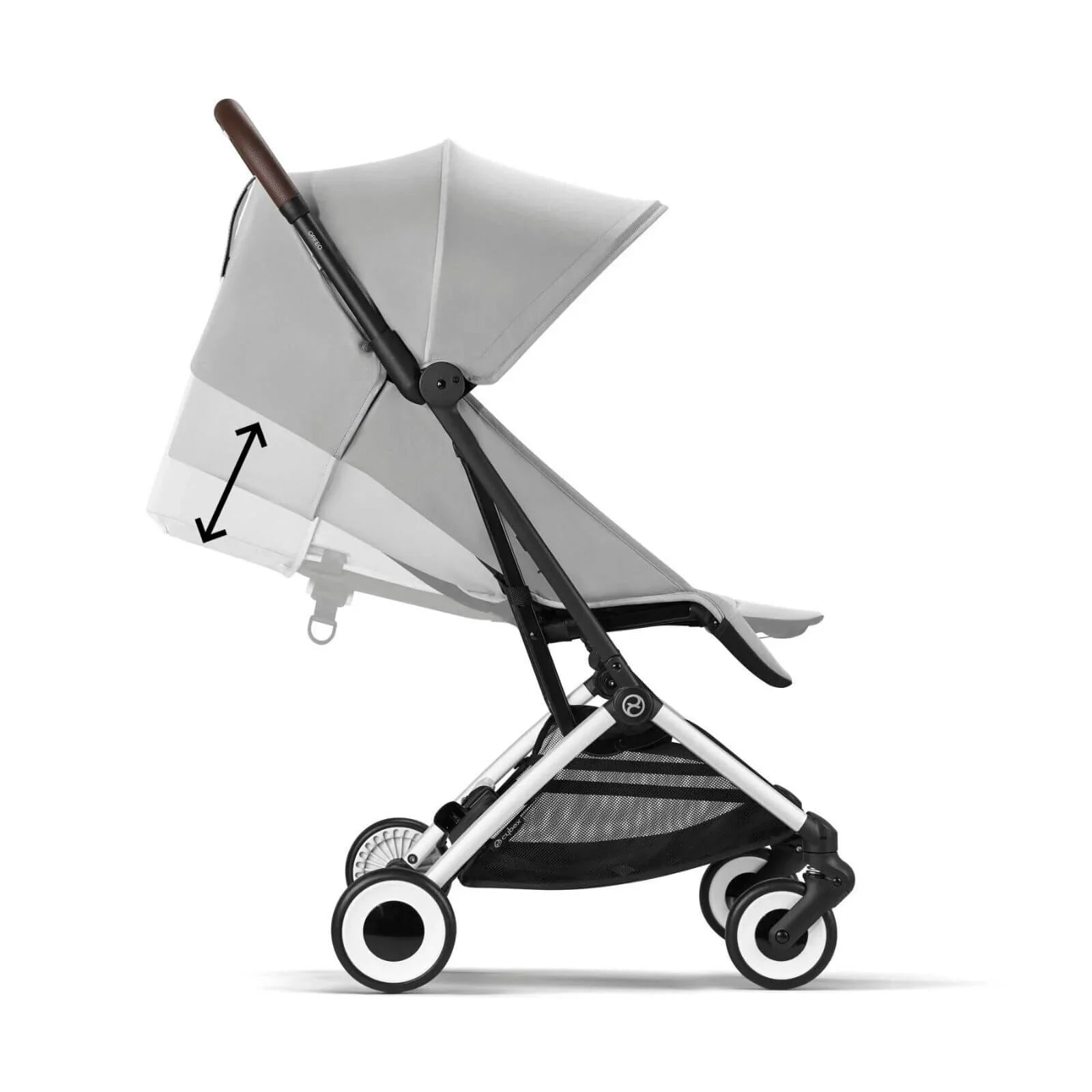 Cybex Orfeo Compact Travel Pushchair - Fog Grey - mezetto ebebek ebebek