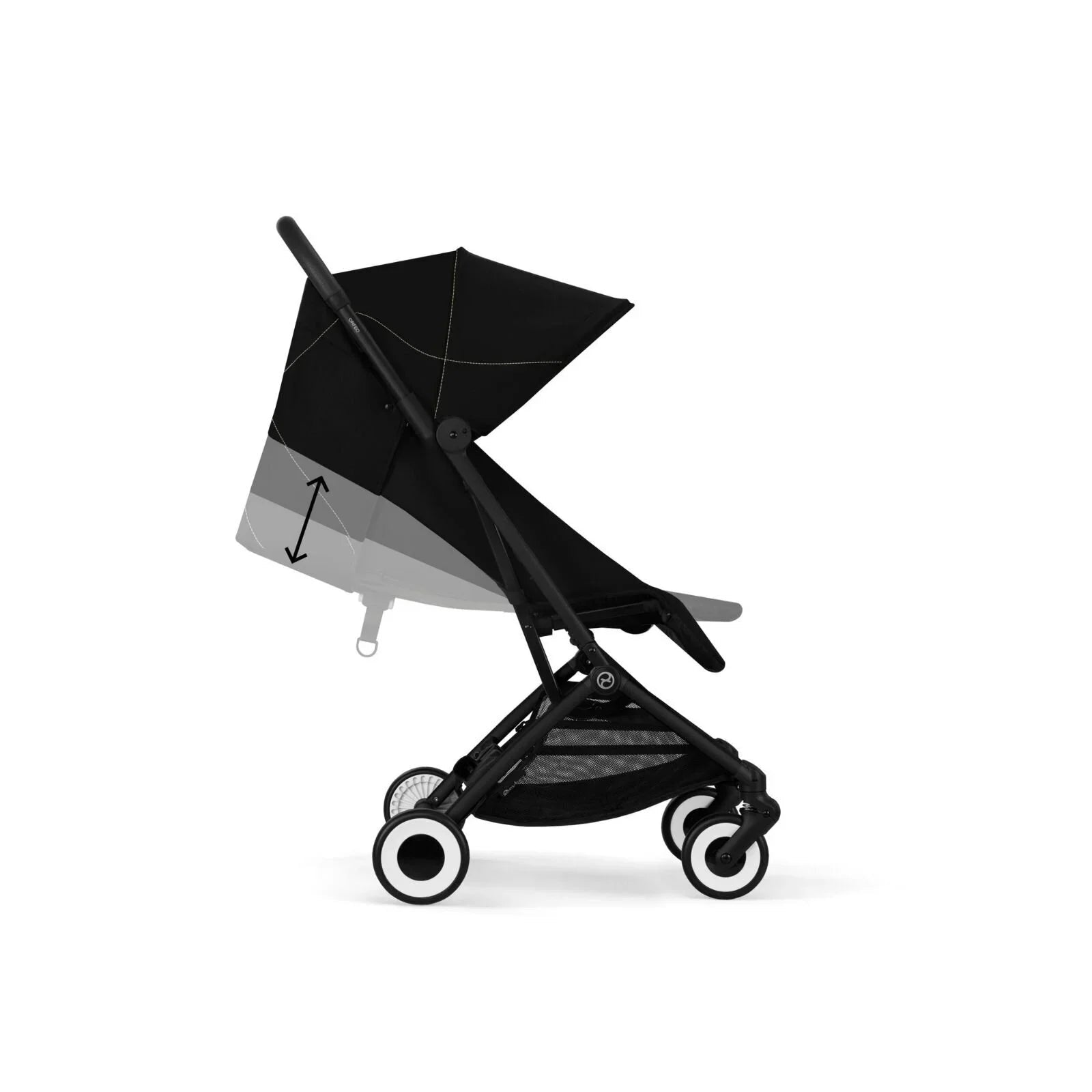 Cybex Orfeo Compact Travel Pushchair V2 - Magic Black - mezetto ebebek ebebek