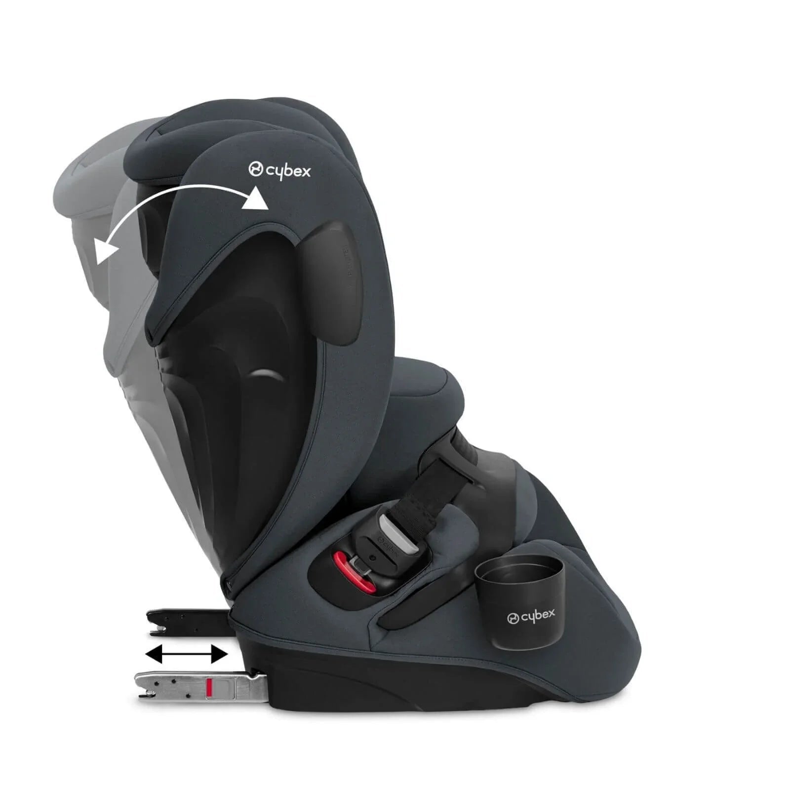 Cybex Pallas B4 i - Size Group 1/2/3 Car Seat (9 Months to 12 Years) - Cobblestone Grey - mezetto ebebek ebebek