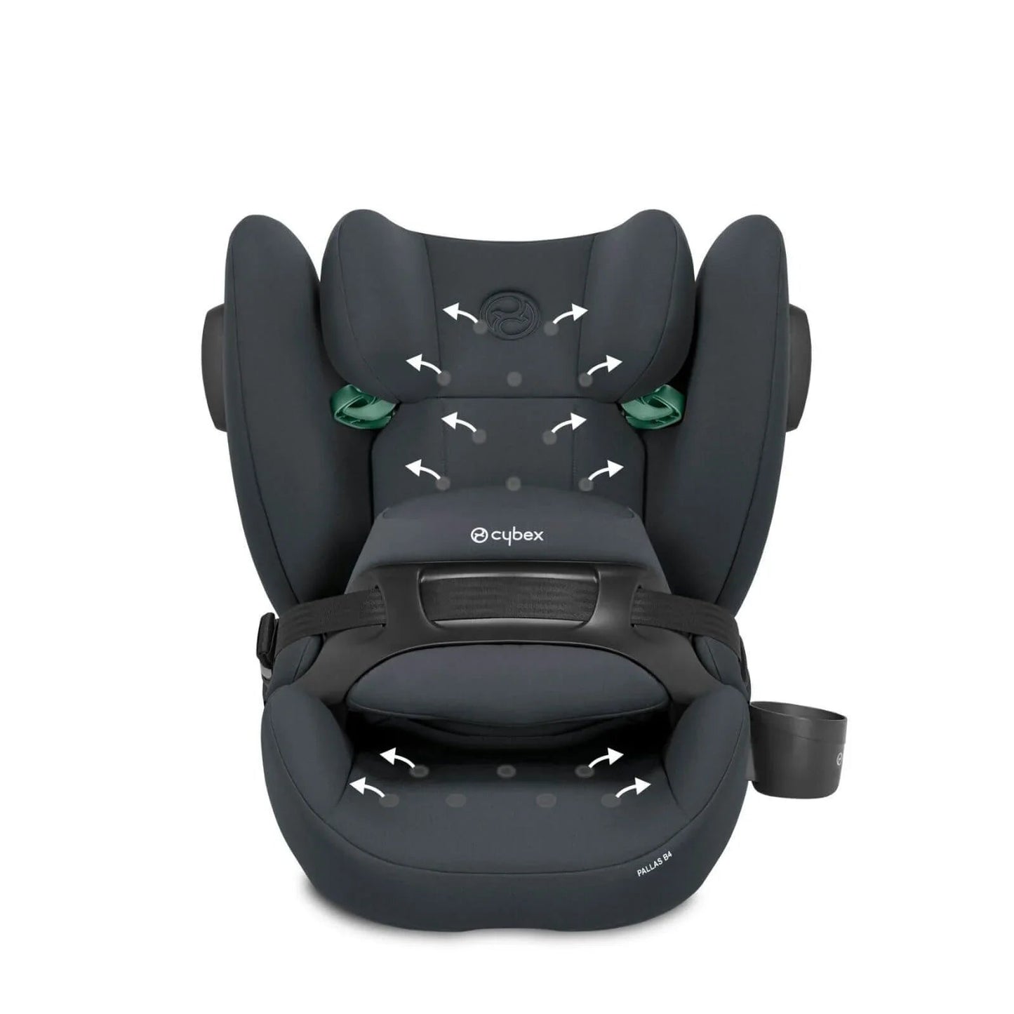 Cybex Pallas B4 i - Size Group 1/2/3 Car Seat (9 Months to 12 Years) - Cobblestone Grey - mezetto ebebek ebebek