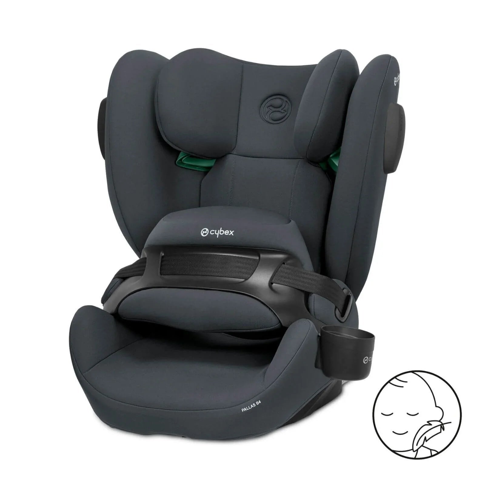 Cybex Pallas B4 i - Size Group 1/2/3 Car Seat (9 Months to 12 Years) - Cobblestone Grey - mezetto ebebek ebebek