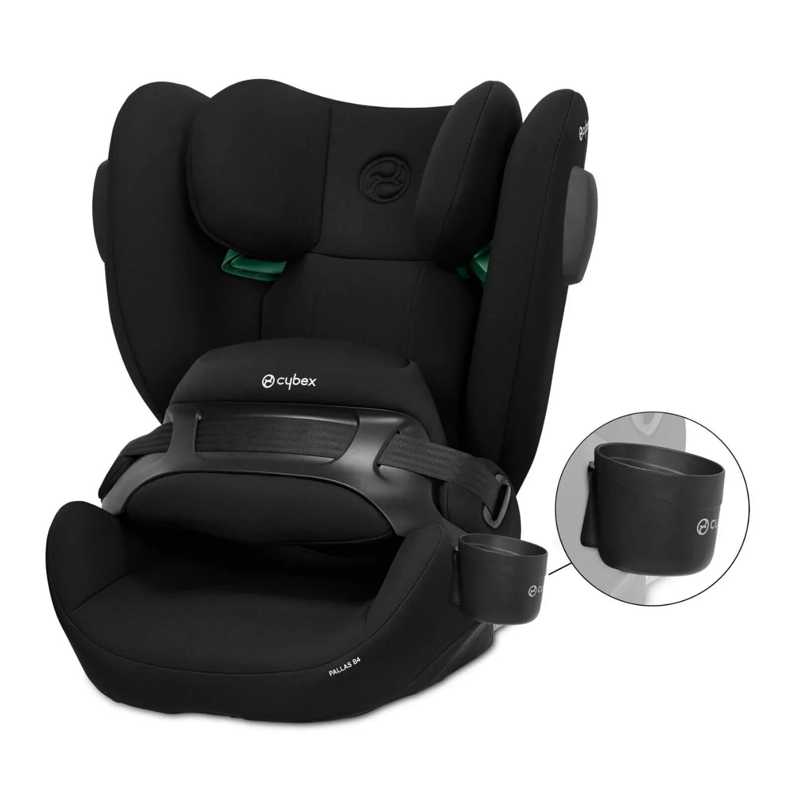 Cybex Pallas B4 i - Size Group 1/2/3 Car Seat (9 Months to 12 Years) - Pure Black - mezetto ebebek ebebek