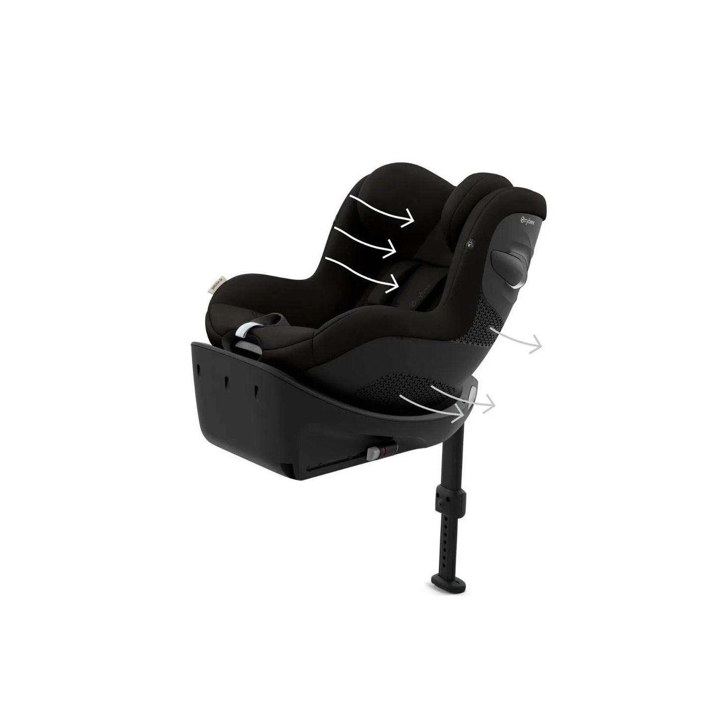 Cybex Sirona Gi i - Size Group 0/1 Car Seat - Magic Black - mezetto ebebek ebebek