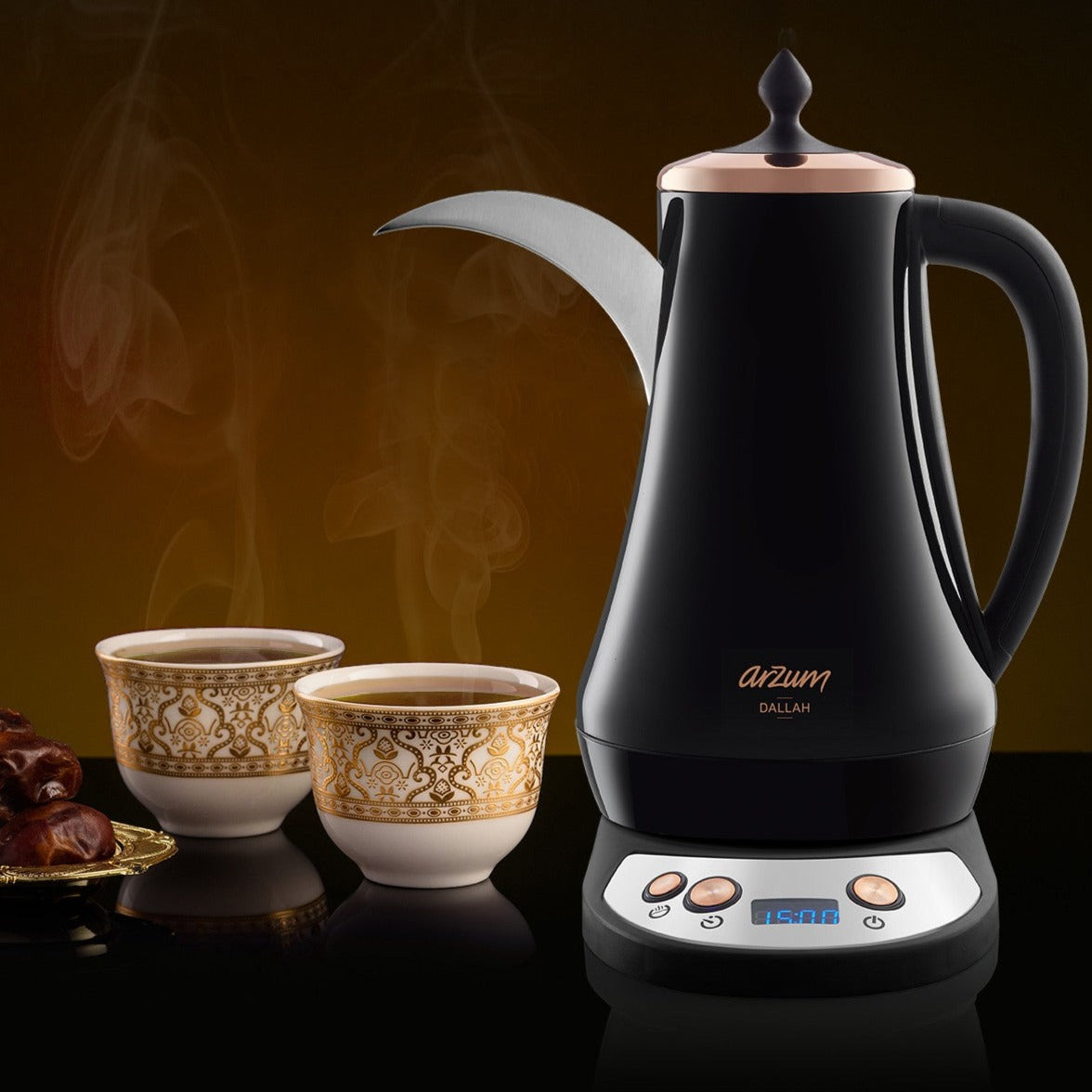 Arzum Dallah Electric Arabic Coffee Maker - Traditional Design