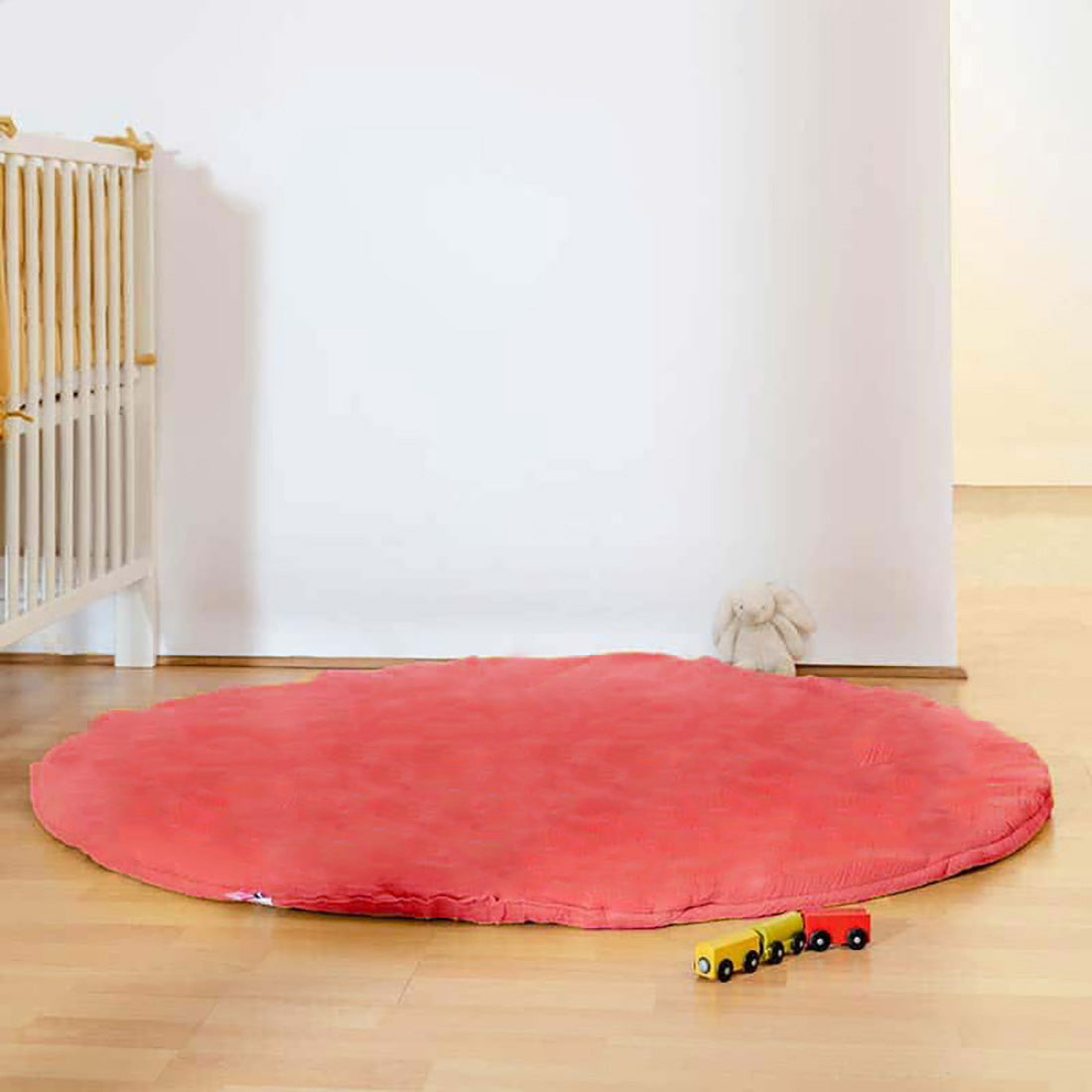 Organic Cotton Activity Mat Havane - Strawberry